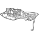 Hyundai 87628-GI020 BASE ASSY-O/S MIRROR,RH Hyundai 87628-GI020 BASE ASSY-O/S MIRROR,RH