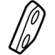 Hyundai 81738-A9100 Bumper-T/GATE Side Guide Hyundai 81738-A9100 Bumper-T/GATE Side Guide