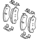 Hyundai 58101-AAA00 Front Disc Brake Pad Kit