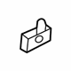 Hyundai 83940-4D000 Roller Arm Assembly-Rear Door Center,RH Hyundai 83940-4D000 Roller Arm Assembly-Rear Door Center,RH