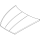 Hyundai 66400-L1000 Hood Panel Assembly Hyundai 66400-L1000 Hood Panel Assembly