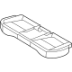 Hyundai 89160-AB010-G8S Rear Seat Cushion Covering Assembly Hyundai 89160-AB010-G8S Rear Seat Cushion Covering Assembly