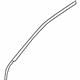 Hyundai 86372-A5000 Black Tape-Front Door Frame Upper,RH Hyundai 86372-A5000 Black Tape-Front Door Frame Upper,RH