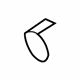 Hyundai 86617-3N000 Cap-Rear Hook Hyundai 86617-3N000 Cap-Rear Hook