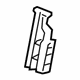 Hyundai 82550-H5000 Channel & Run Assembly-Door Rear,L Hyundai 82550-H5000 Channel & Run Assembly-Door Rear,L