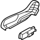 Hyundai 88021-KL030-NNB Front Outer Seat Shield Cover Right Hand