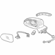Hyundai 87610-D2510 Outside Rear View Mirror Assembly Left Hand