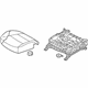 Hyundai 88107-B8500-R5X Front Driver Seat Cushion Assembly Hyundai 88107-B8500-R5X Front Driver Seat Cushion Assembly