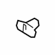 Hyundai 86619-3J100 Holder-Back Warning System Hyundai 86619-3J100 Holder-Back Warning System