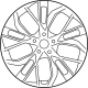 Hyundai 52960-BE000 CAP ASSY-WHEEL HUB Hyundai 52960-BE000 CAP ASSY-WHEEL HUB