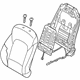 Hyundai 88303-4Z010-R5X Back Assembly Front Seat Driver Hyundai 88303-4Z010-R5X Back Assembly Front Seat Driver
